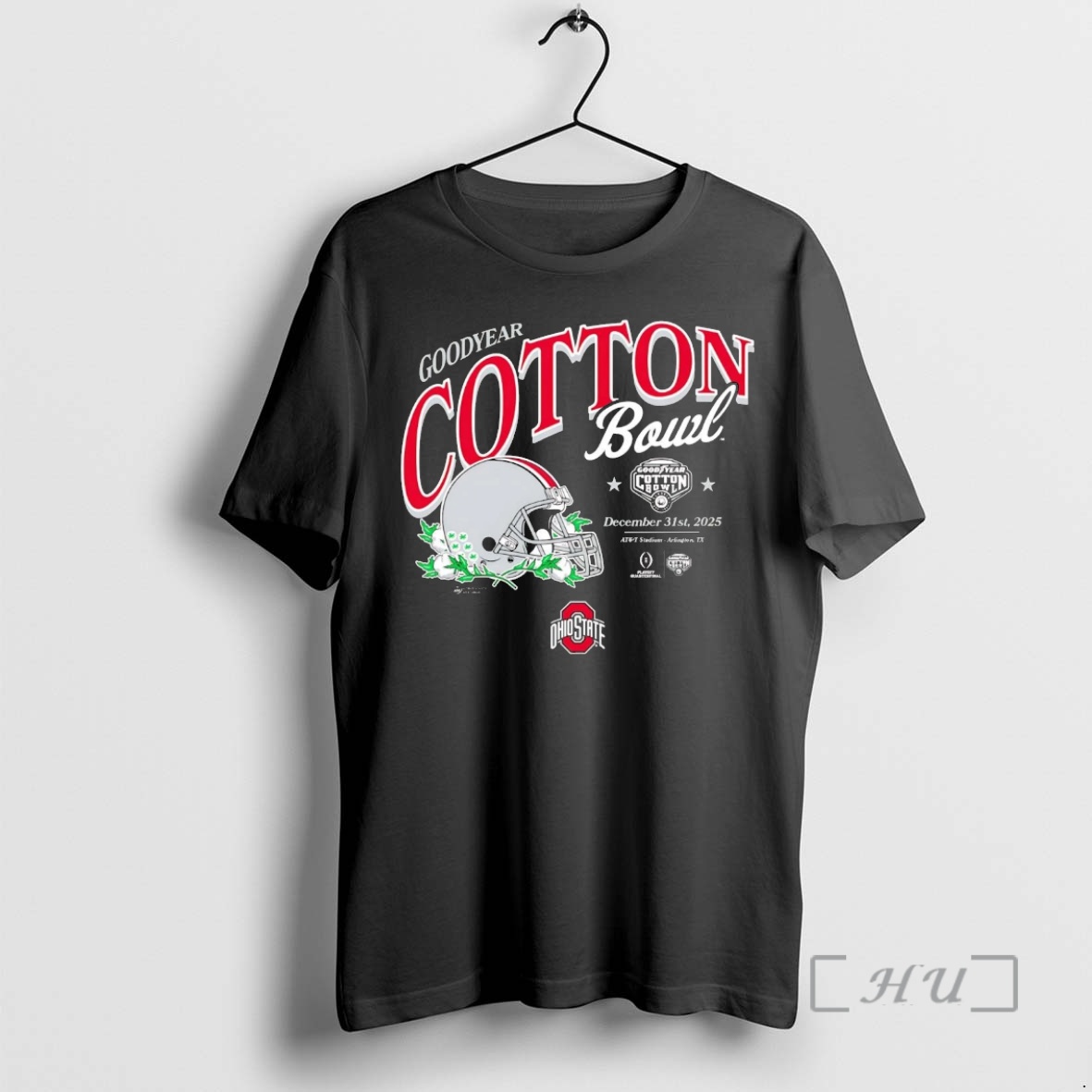 Officials Ohio State Buckeyes 2025 Goodyear Cotton Bowl College Football Playoff Premium T Shirts Sweater Hoodie