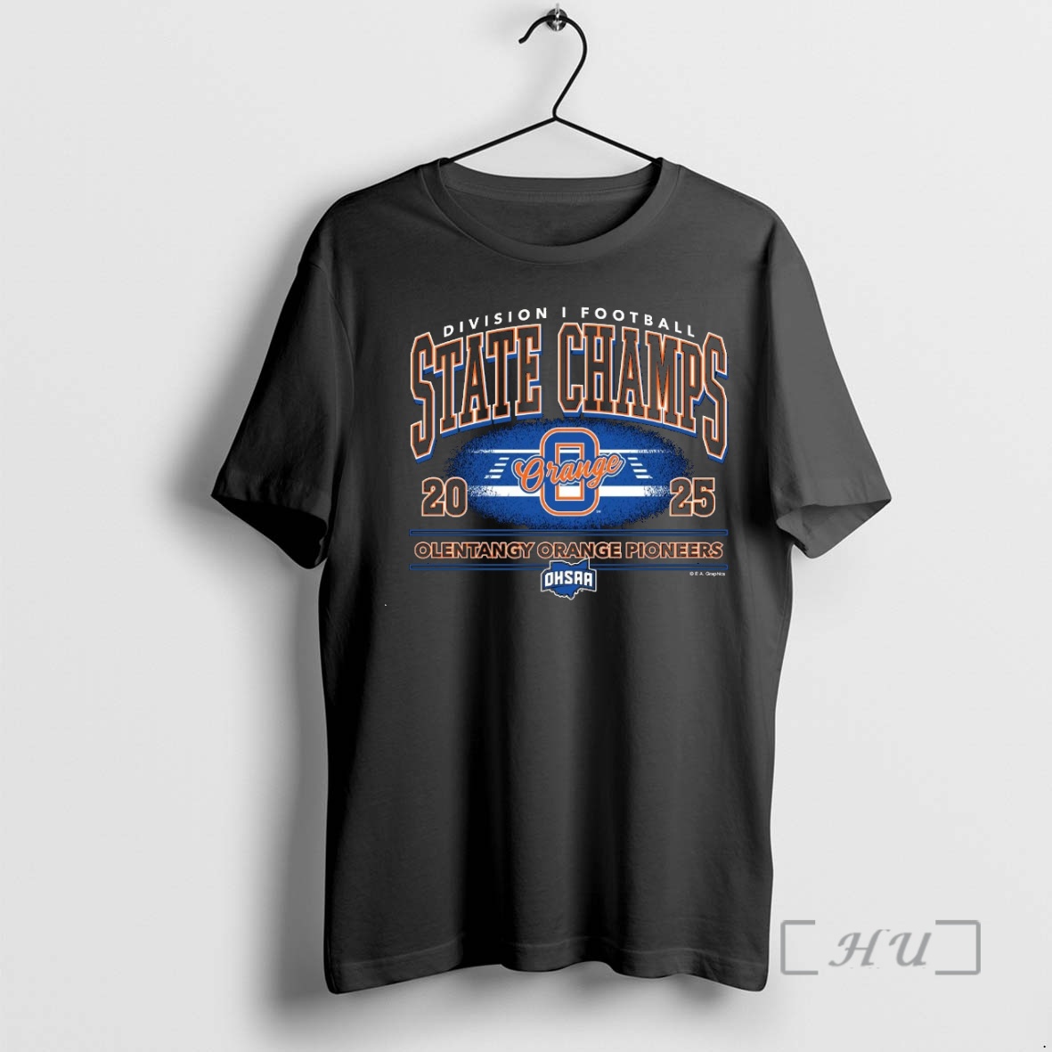Officials Olentangy Orange Pioneers 2025 Football D1 State Champions Premium T Shirts Sweater Hoodie