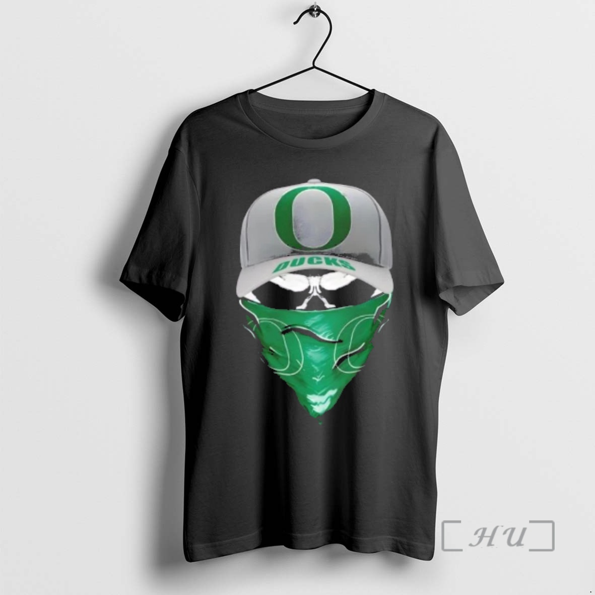 Officials Outlaw Skull Gang Wearing A Cap X Oregon Ducks Premium T Shirts Sweater Hoodie