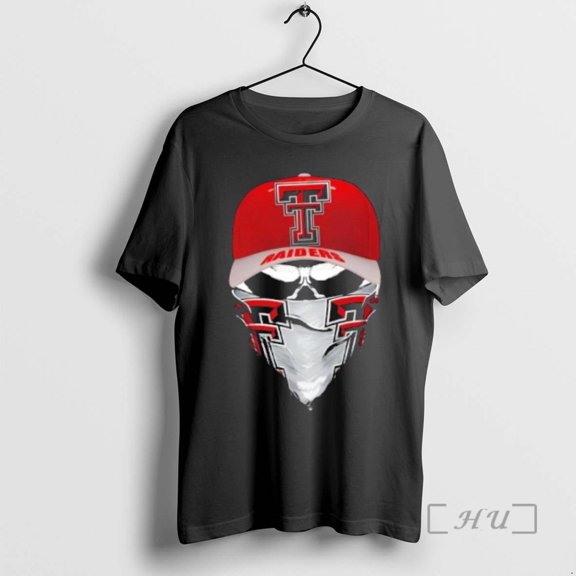 Officials Outlaw Skull Gang Wearing A Cap X Texas Tech Red Raiders Premium T Shirts Sweater Hoodie