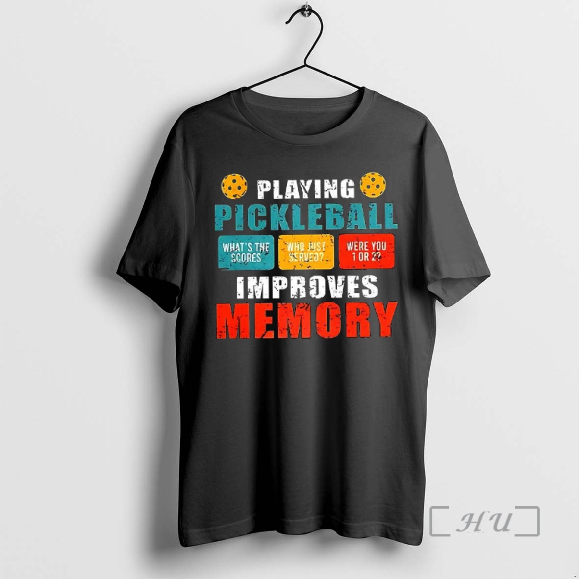 Officials Playing Pickleball Improves Memory Whats The Saucers Vintage Premium T Shirts Sweater Hoodie