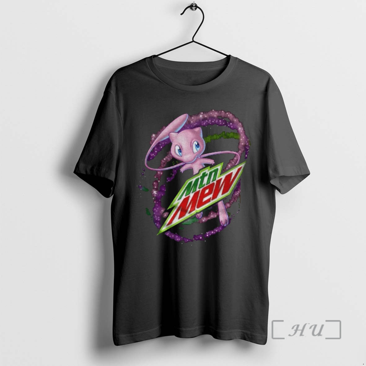 Officials Pokemon Mew Mountain Dew Mtn Mew Premium T Shirts Sweater Hoodie