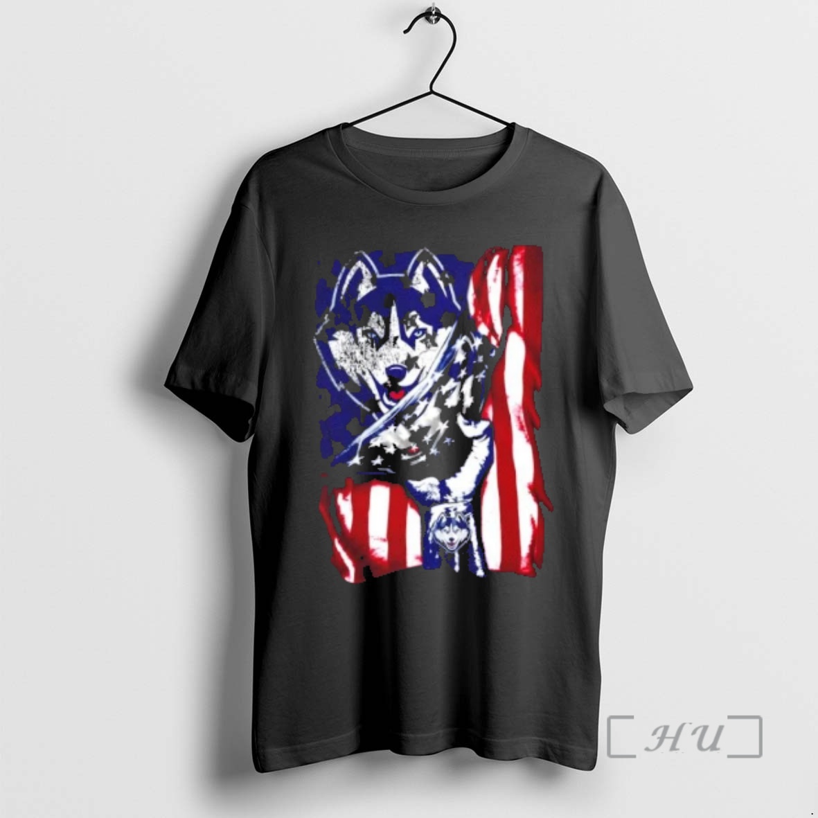 Officials Revealing The Glory Connecticut Huskies X Usa Flag Premium T Shirts Sweater Hoodie