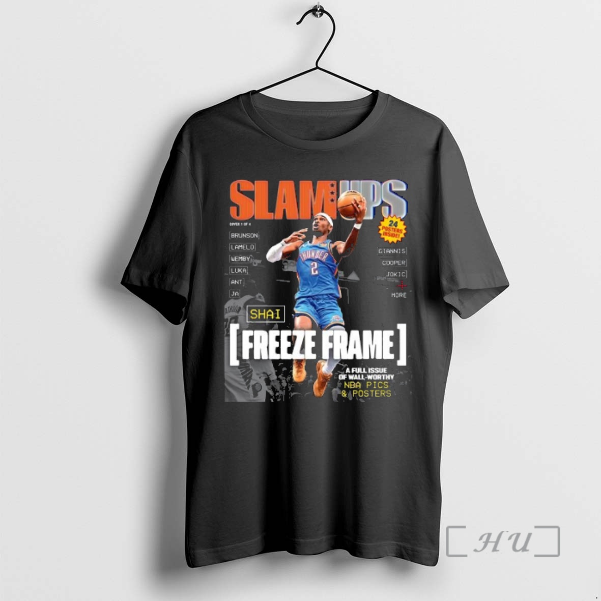 Officials Slamups Shai Gilgeous Alexander Magazine Premium T Shirts Sweater Hoodie