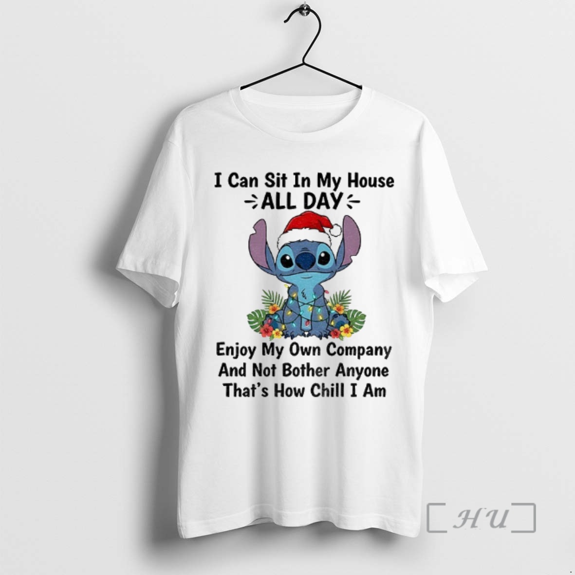 Officials Stitch Santa I Can Sit In My House All Day Enjoy My Own Company And Not Bother Anyone Christmas Premium T Shirts Sweater Hoodie