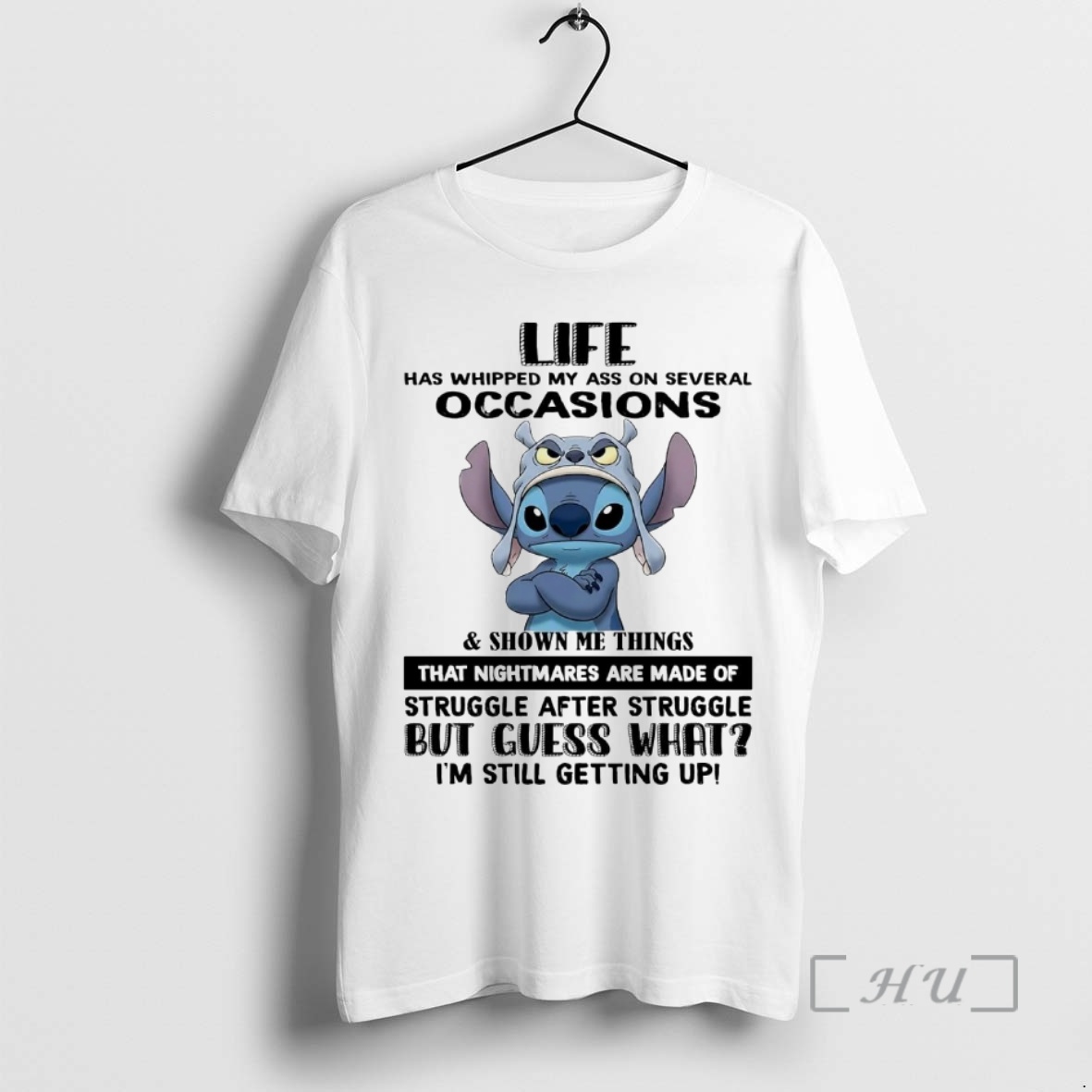 Officials Stitch Life Has Whipped My Ass On Several Occasions Shown Me Things Premium T Shirts Sweater Hoodie
