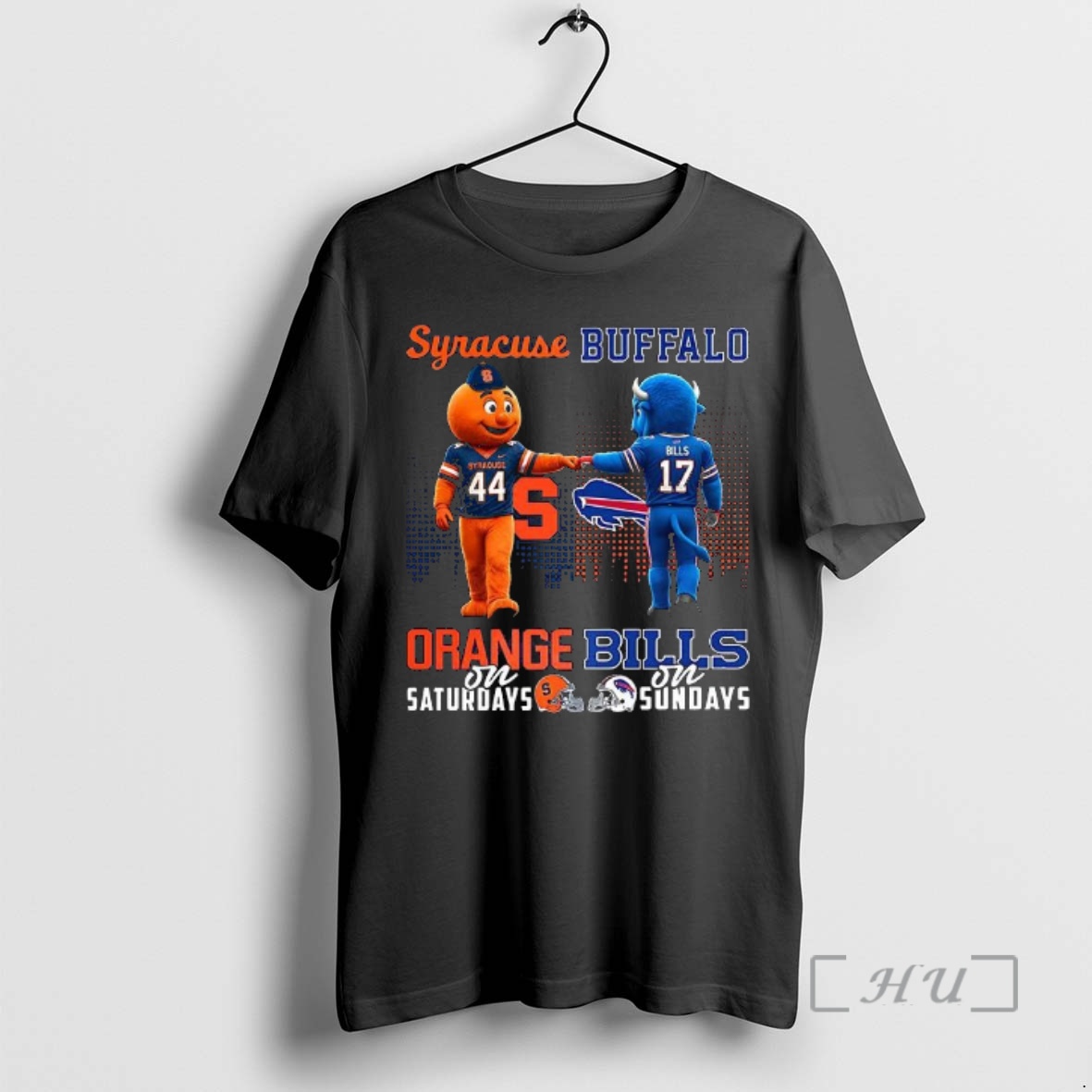 Officials Syracuse Orange On Saturdays Vs Buffalo Bills On Sundays Mascot Premium T Shirts Sweater Hoodie