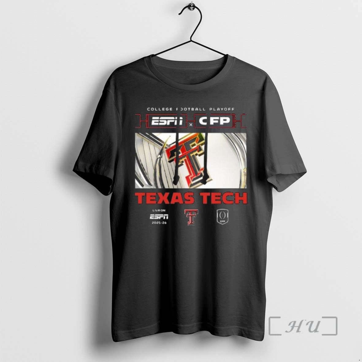 Officials Texas Tech Red Raiders Espn X Cfp Window Premium T Shirts Sweater Hoodie