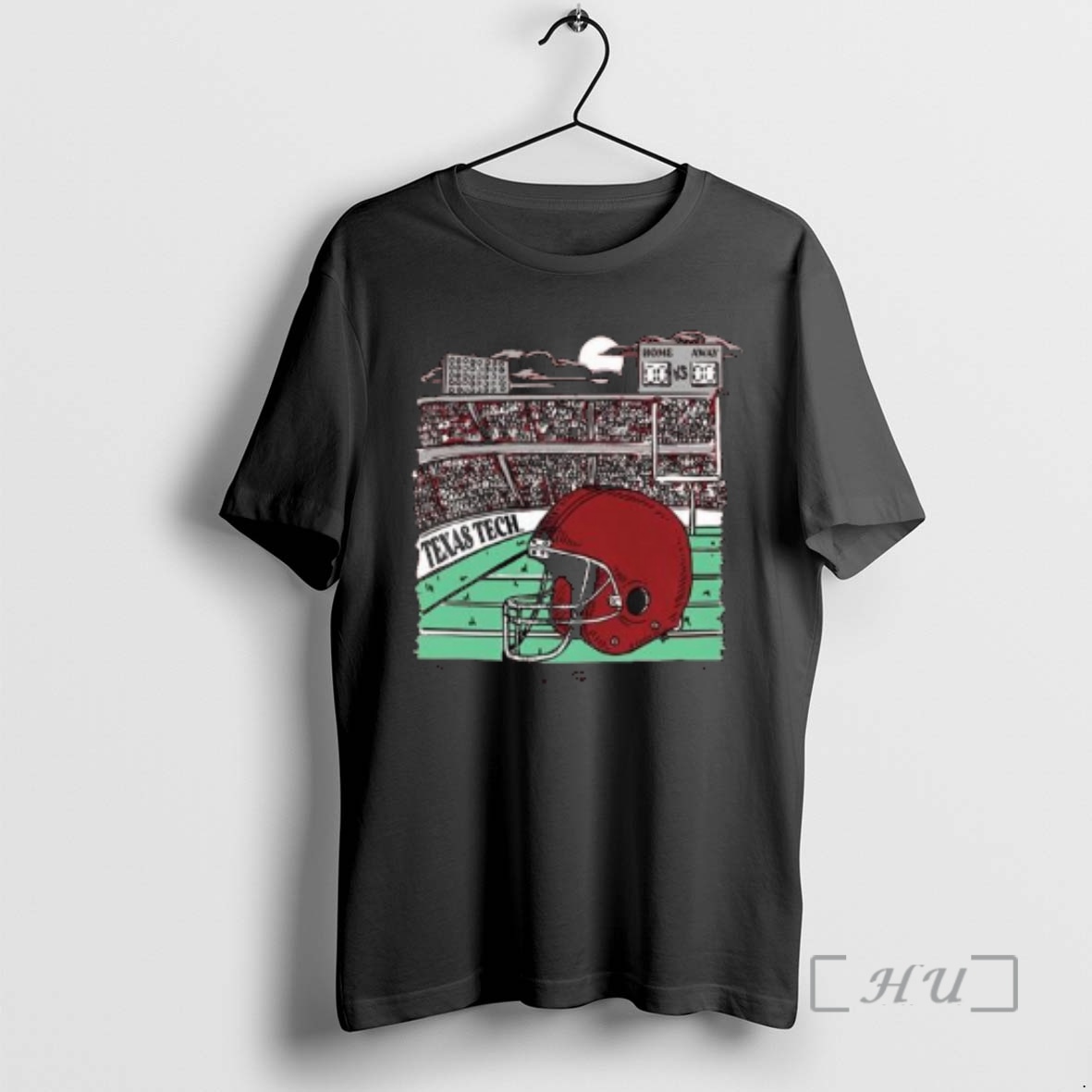 Officials Texas Tech Red Raiders Stadium Helmet Guns Up Circle Black Premium T Shirts Sweater Hoodie