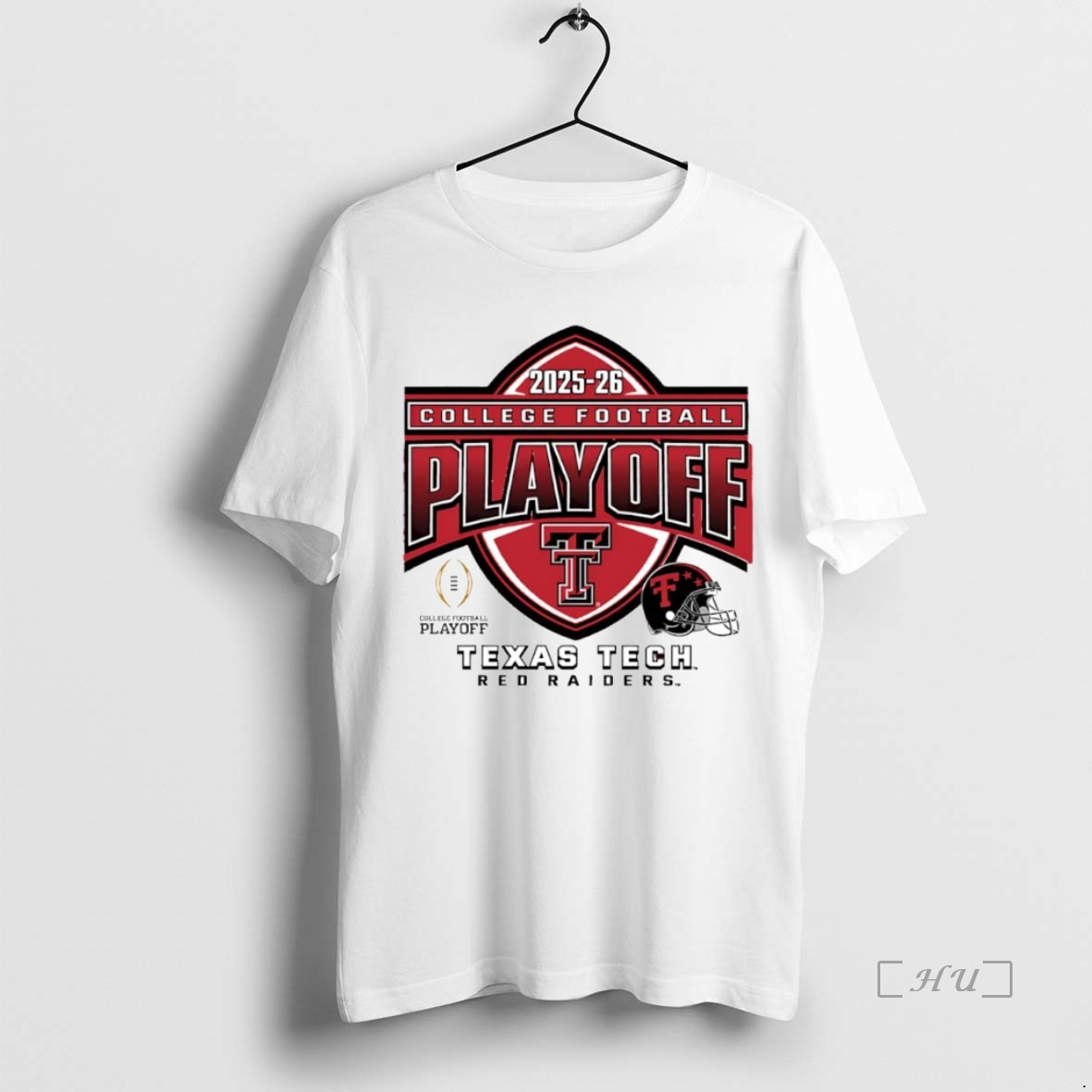 Officials The Texas Tech Red Raiders 2025 2026 Cfp Logo Helmet Circle Premium T Shirts Sweater Hoodie