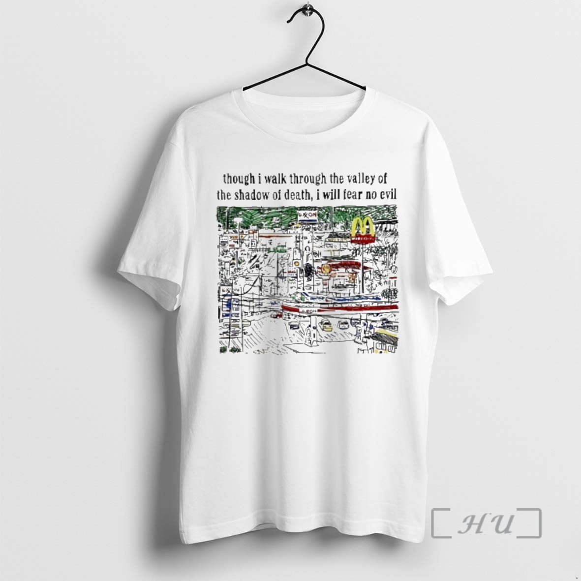 Officials Though I Walk Through The Valley Of The Shadow Of Death I Will Fear No Evil Graphic Art Premium T Shirts Sweater Hoodie