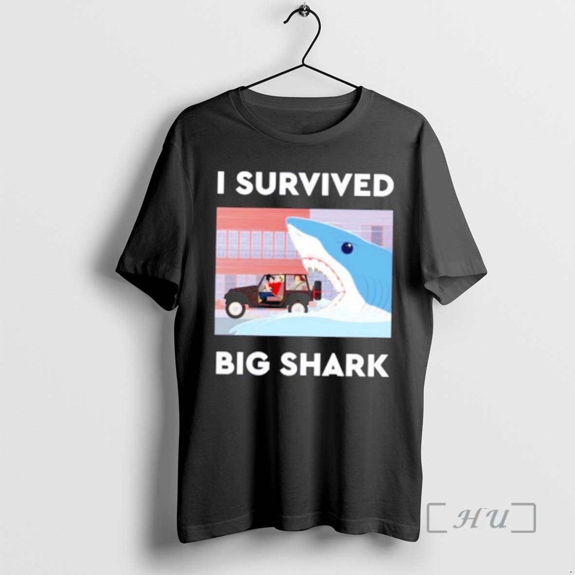 Officials Tommy Wiseau I Survived Big Shark Premium T Shirts Sweater Hoodie
