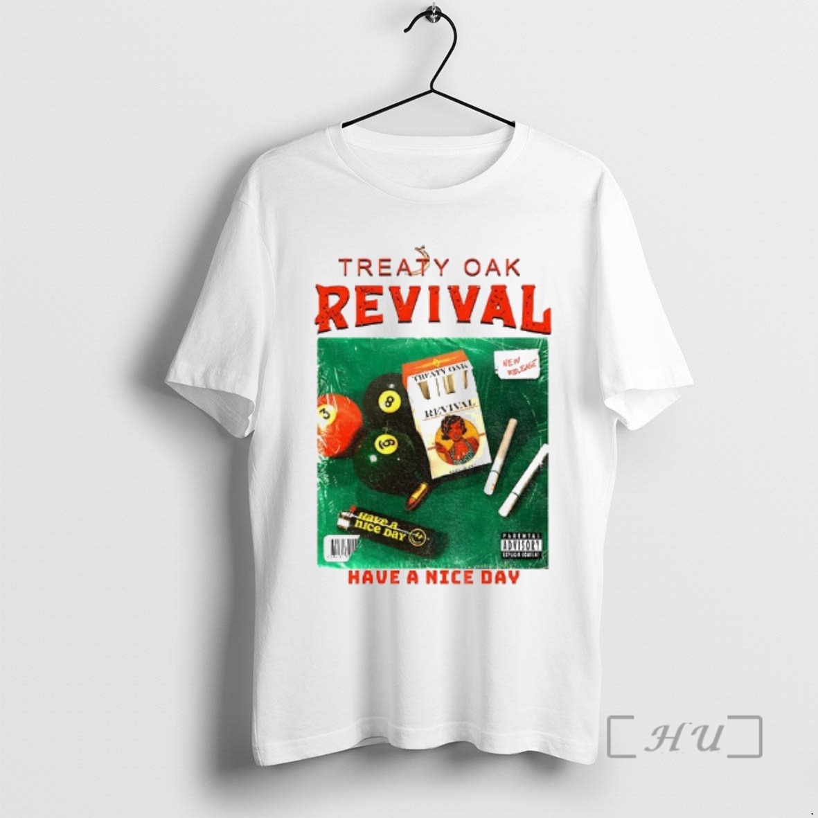 Officials Treaty Oak Revival Band Have A Nice Day World Tour Premium T Shirts Sweater Hoodie