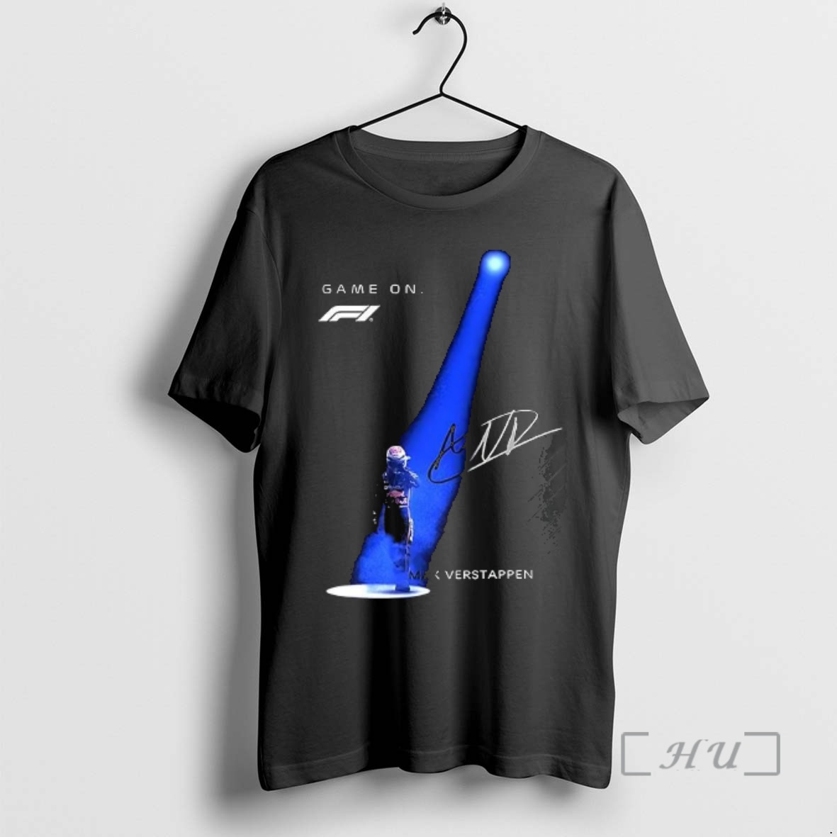 Officials Verstappen Oracle Red Bull Racing F1 Game On Stage Lights Signature Premium T Shirts Sweater Hoodie