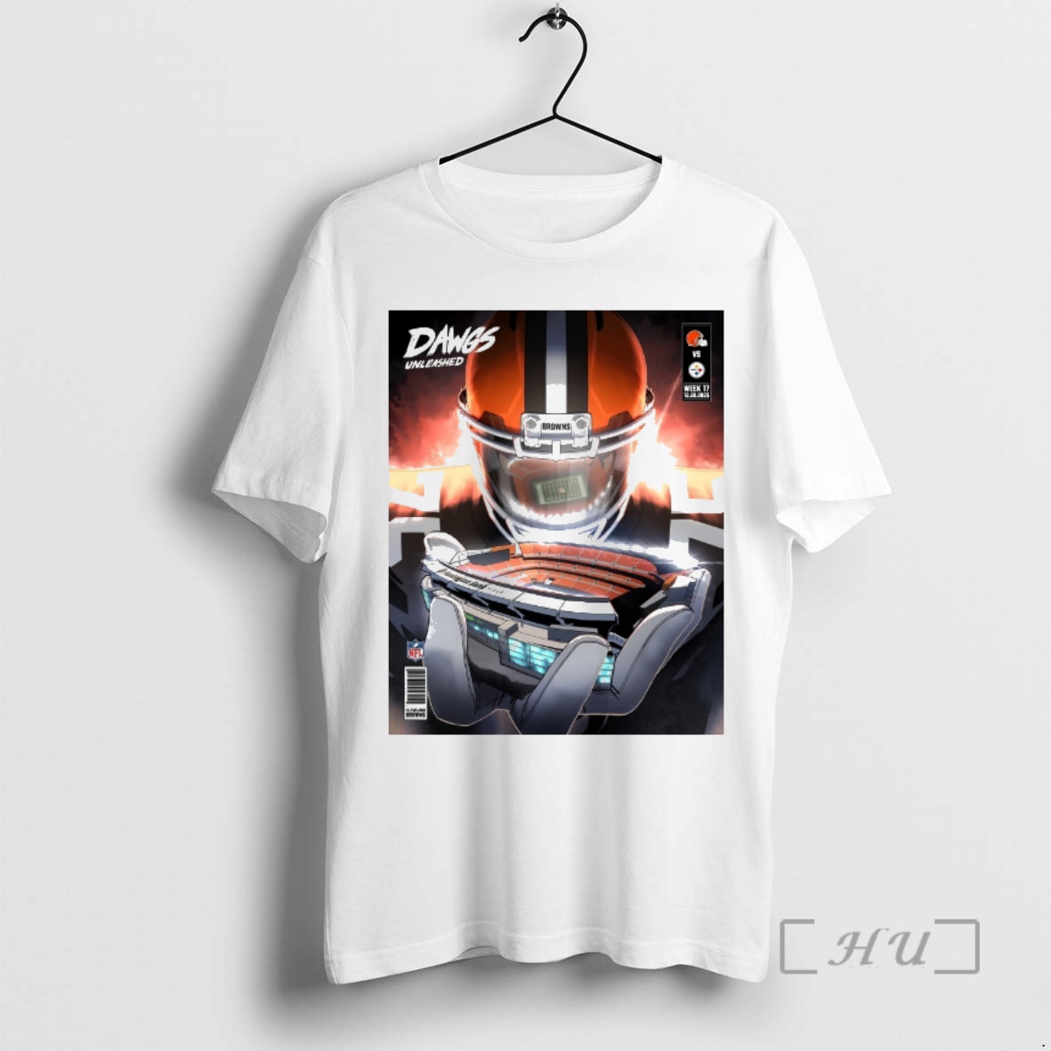 Officials Waszzztp Dawgs Unleashed 2025 Nfl Cleveland Browns Vs Pittsburgh Steelers Week 17 Premium T Shirts Sweater Hoodie