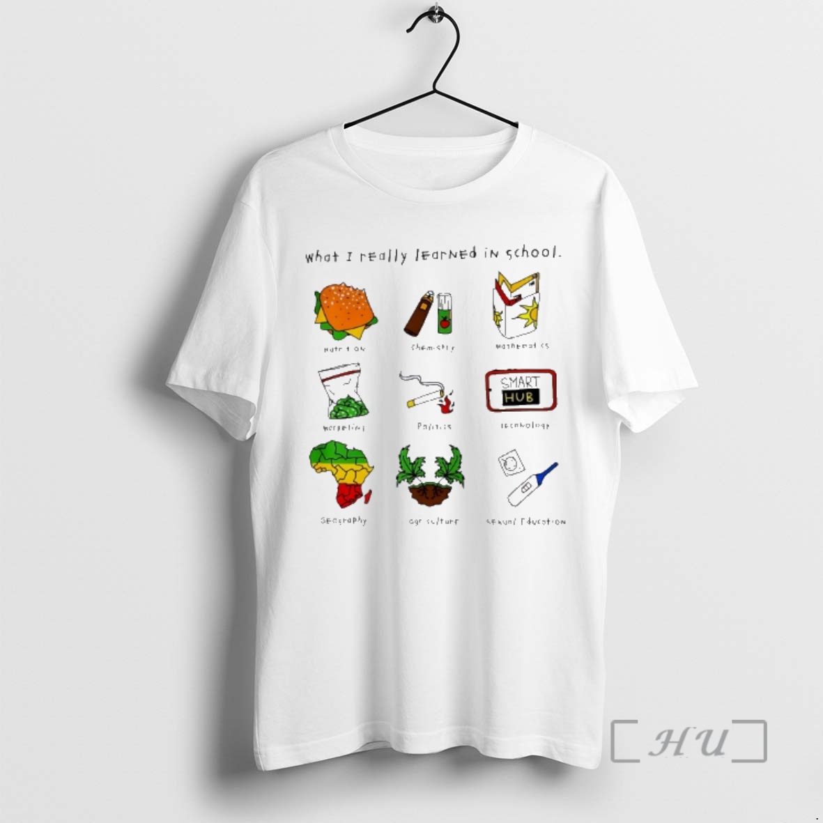 Officials What I Really Learned In School Nutrition Chemistry Mathematics Premium T Shirts Sweater Hoodie