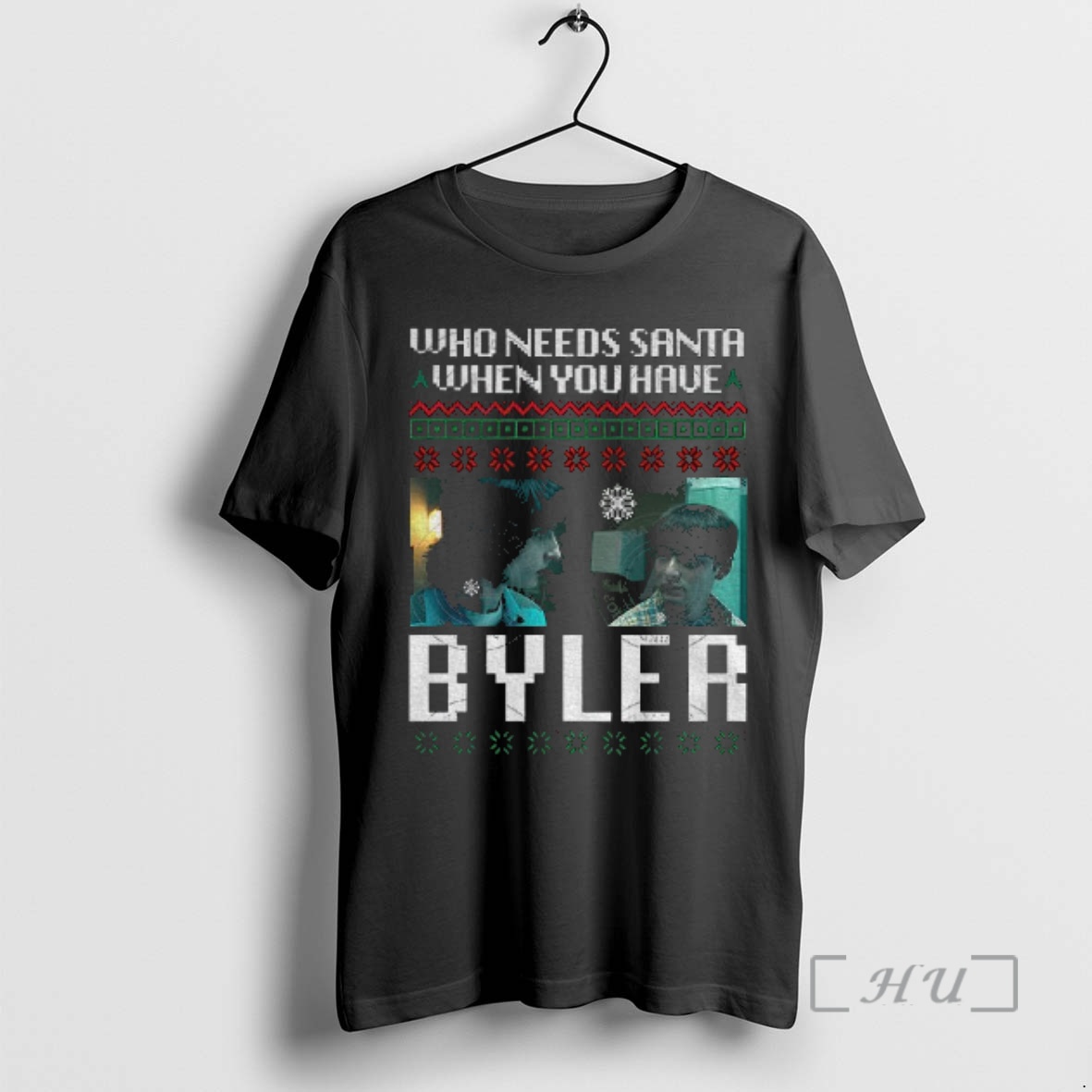 Officials Who Needs Santa When You Have Byler Merry Christmas Premium T Shirts Sweater Hoodie