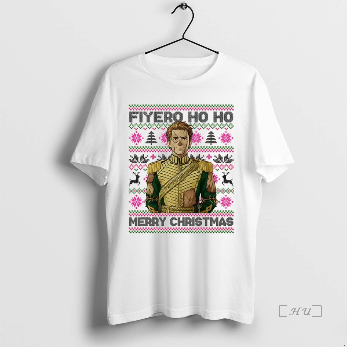 Officials Wicked Fiyero Ho Ho Prince Fiyero Wicked Merry Christmas Ugly Premium T Shirts Sweater Hoodie