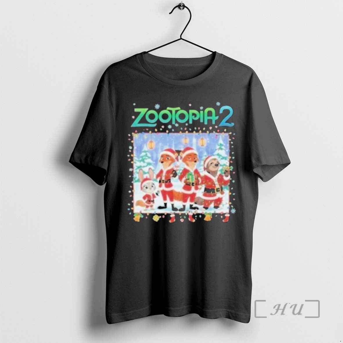 Officials Zootopia 2 Nick Wilde And Flash Holiday Christmas Premium T Shirts Sweater Hoodie