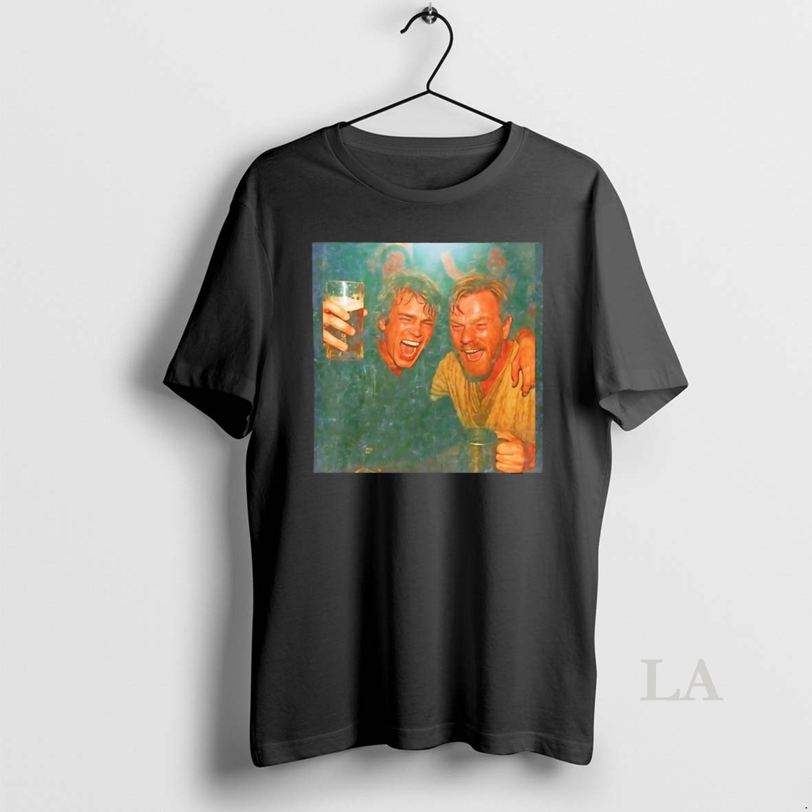 Original Anakin Skywalker And Obi Wan Kenobi Smile Shirt