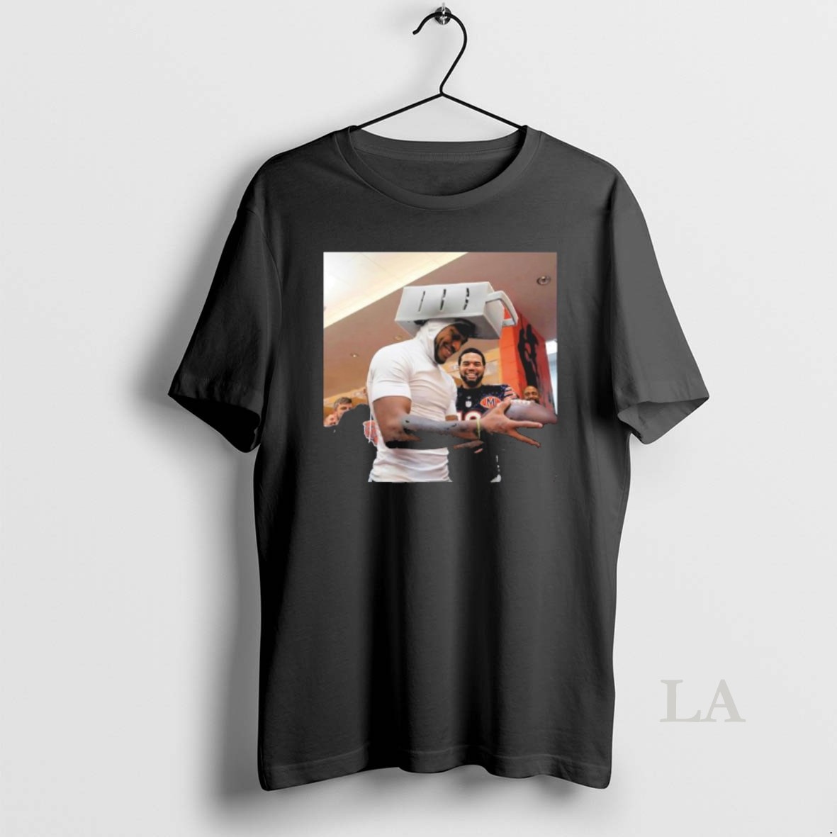 Original Bears Dj Moore Wore A Cheese Grater Hat Shirt