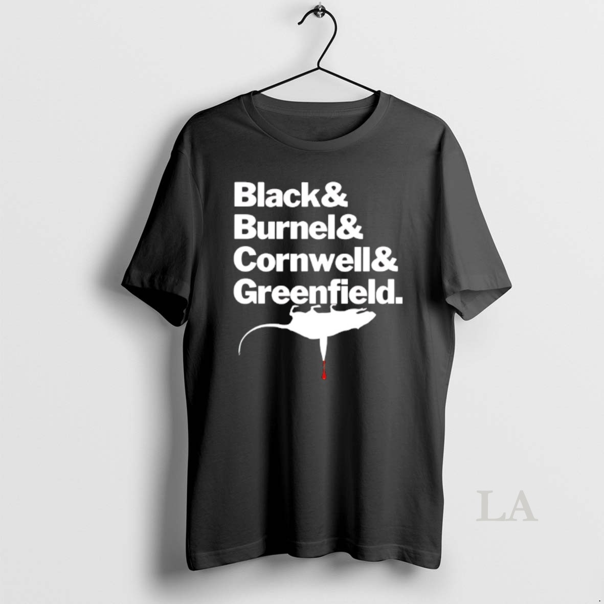 Original Black Burnel Cornwell Greenfield Shirt