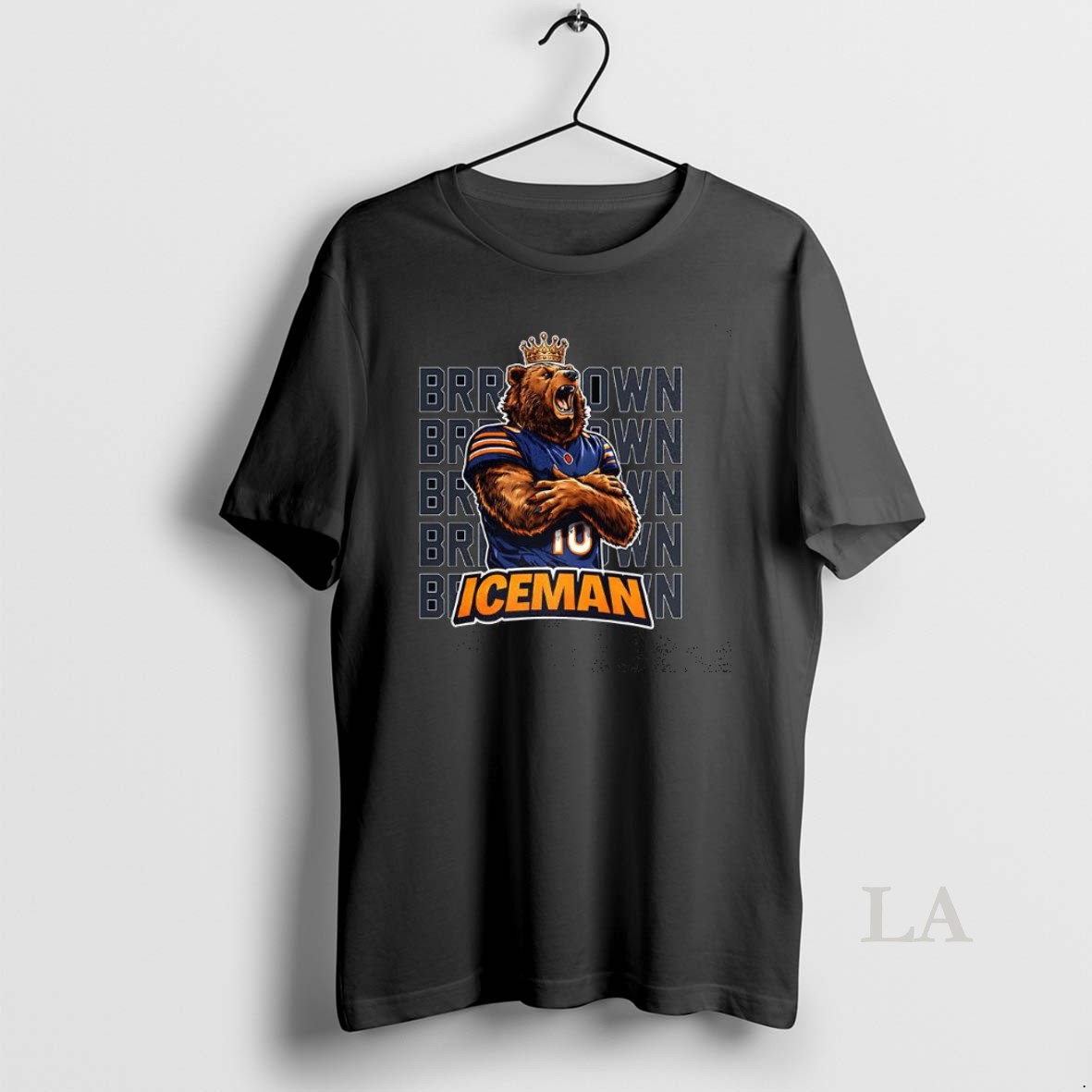 Original Chicago Bears Brrrr Down Iceman Shirt