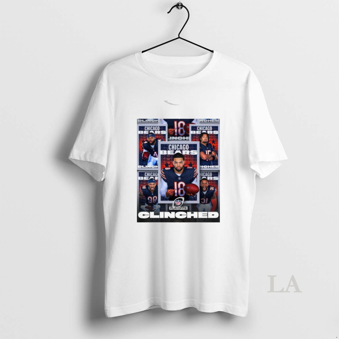 Original Chicago Bears Clinched 2025 Nfl Playoffs For The Celly Shirt