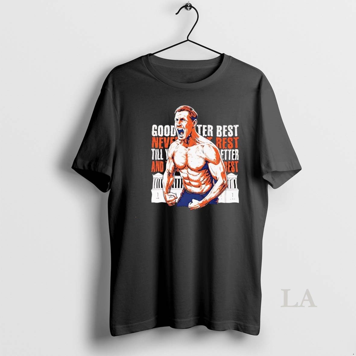 Original Chicago Bears Coach Ben Johnson Shirtless Good Better Best Shirt