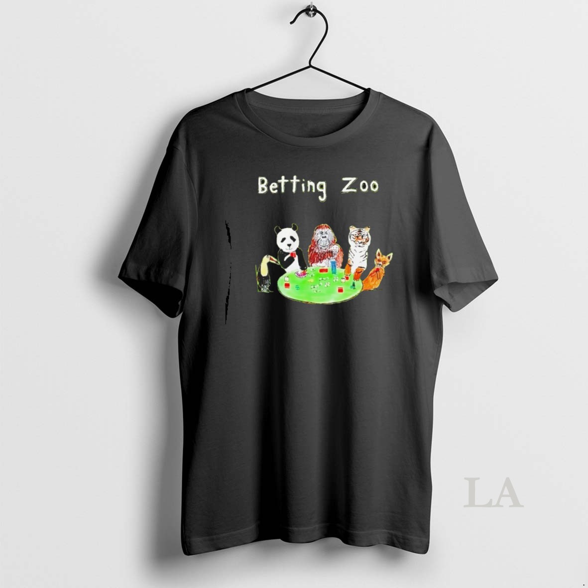 Original Dave Portnoy Betting Zoo Paint Shirt