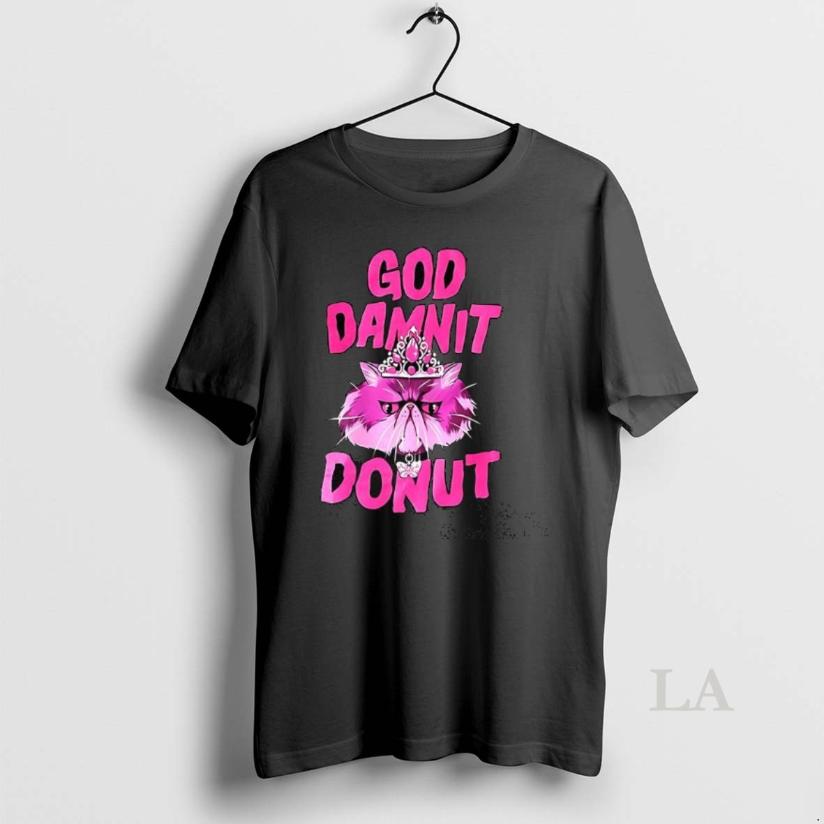 Original Donut Cat God Damnit Shirt