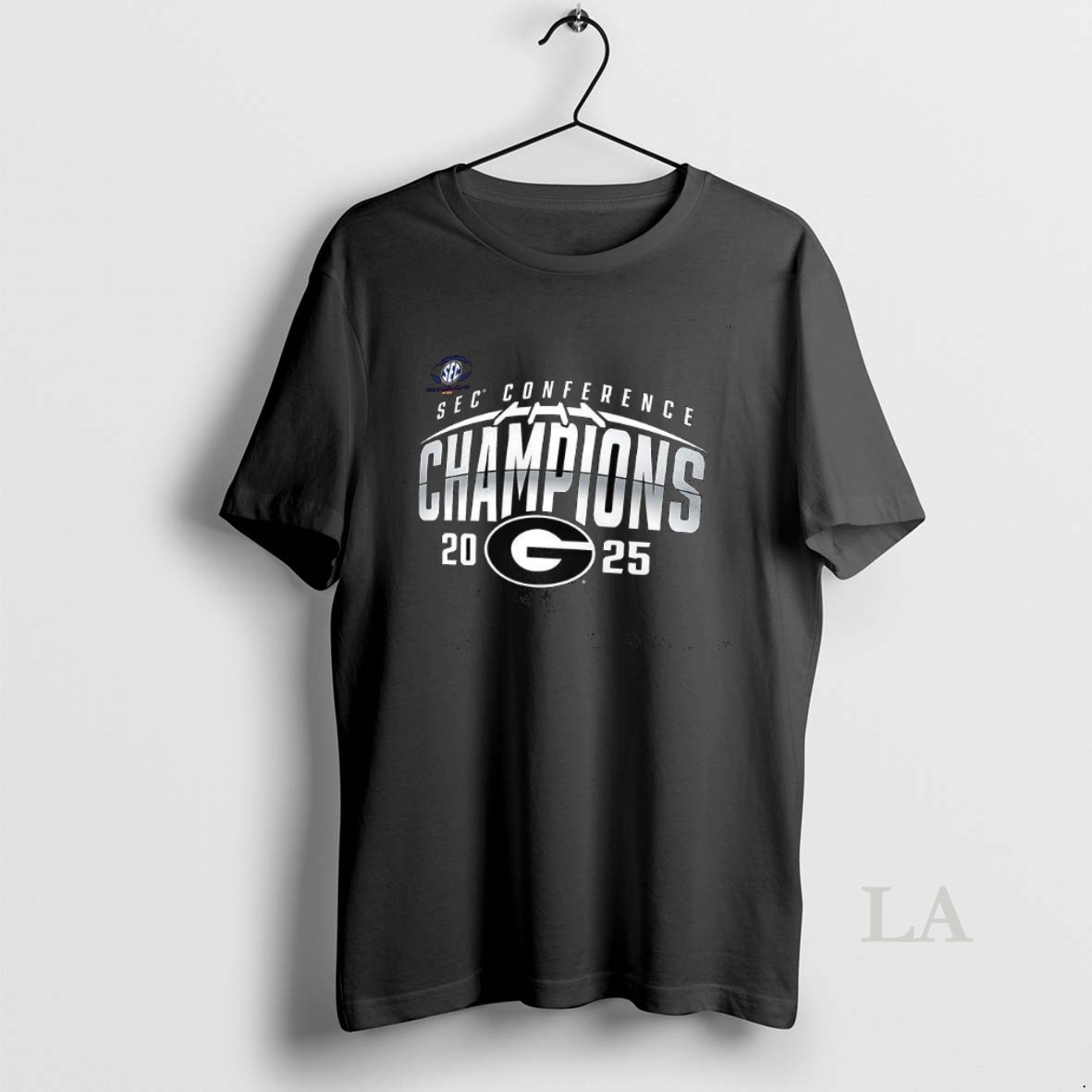Original Georgia Bulldogs 2025 Sec Football Champions Endzone Speed Shirt