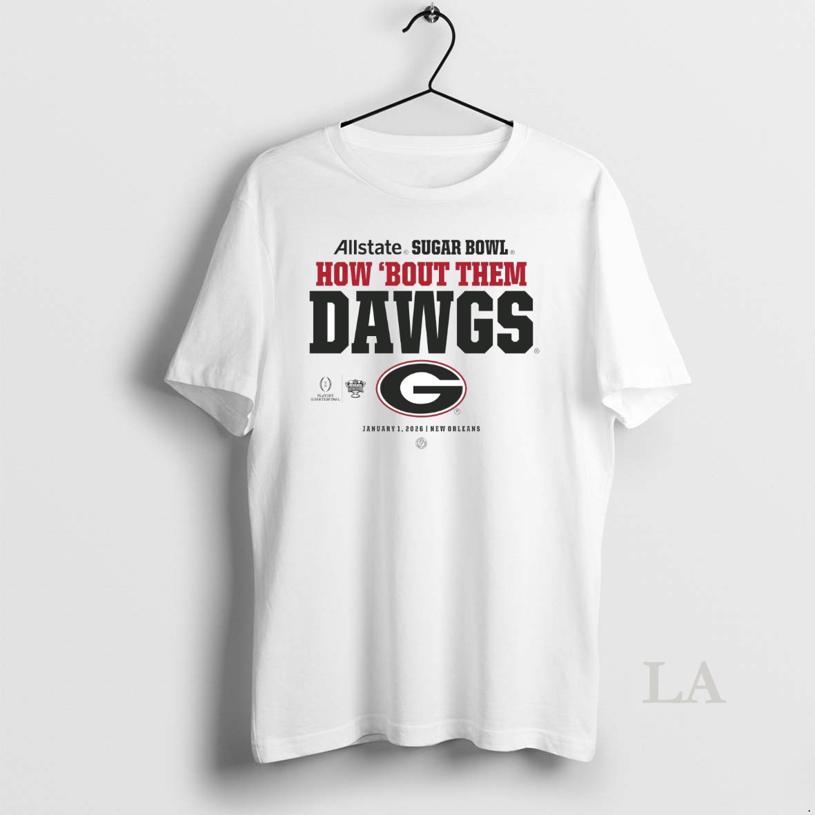 Original Georgia Bulldogs 2026 Allstate Sugar Bowl How Bout Them Dawgs Shirt