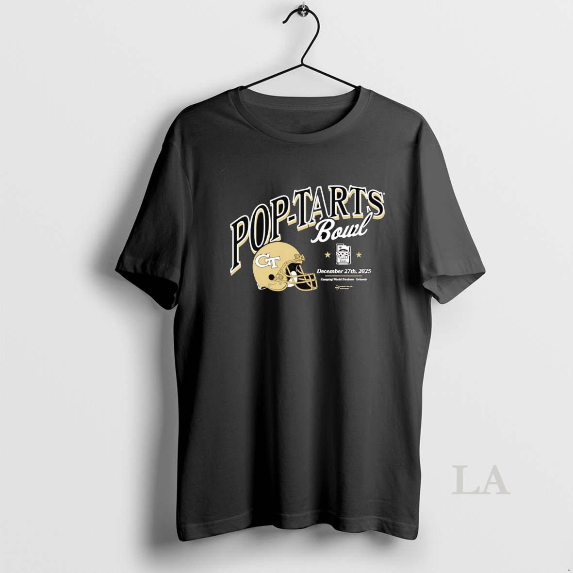 Original Georgia Tech Yellow Jackets 2025 Pop Tarts Bowl Helmet Shirt