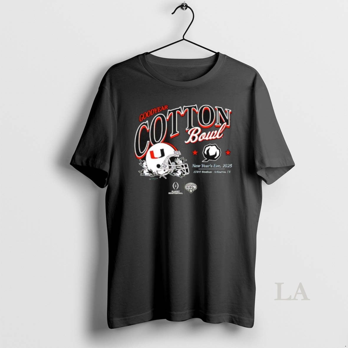 Original Good Year Cotton Bowl Miami Hurricanes Shirt