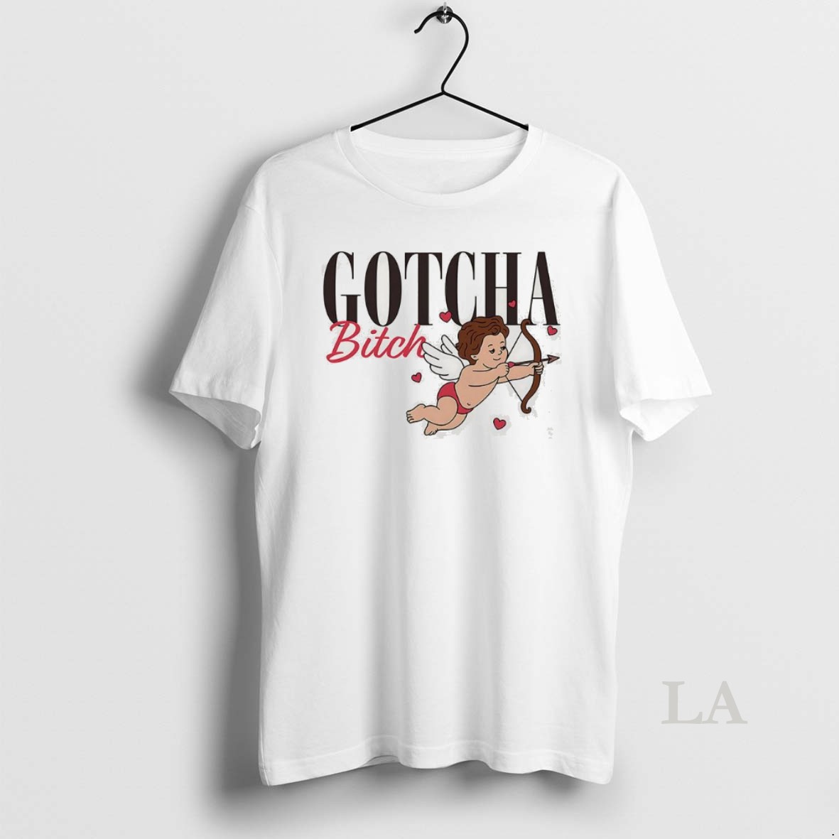 Original Gotcha Bitch Cupid God Of Love Roman Mythology Shirt