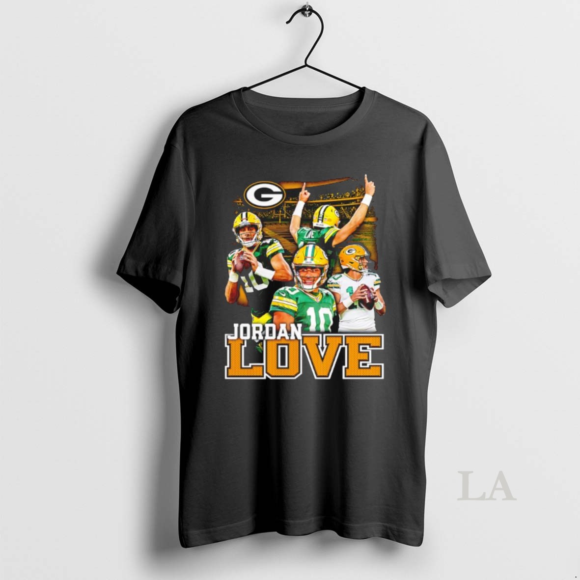 Original Green Bay Packers Jordan Love Notorious Graphics Shirt