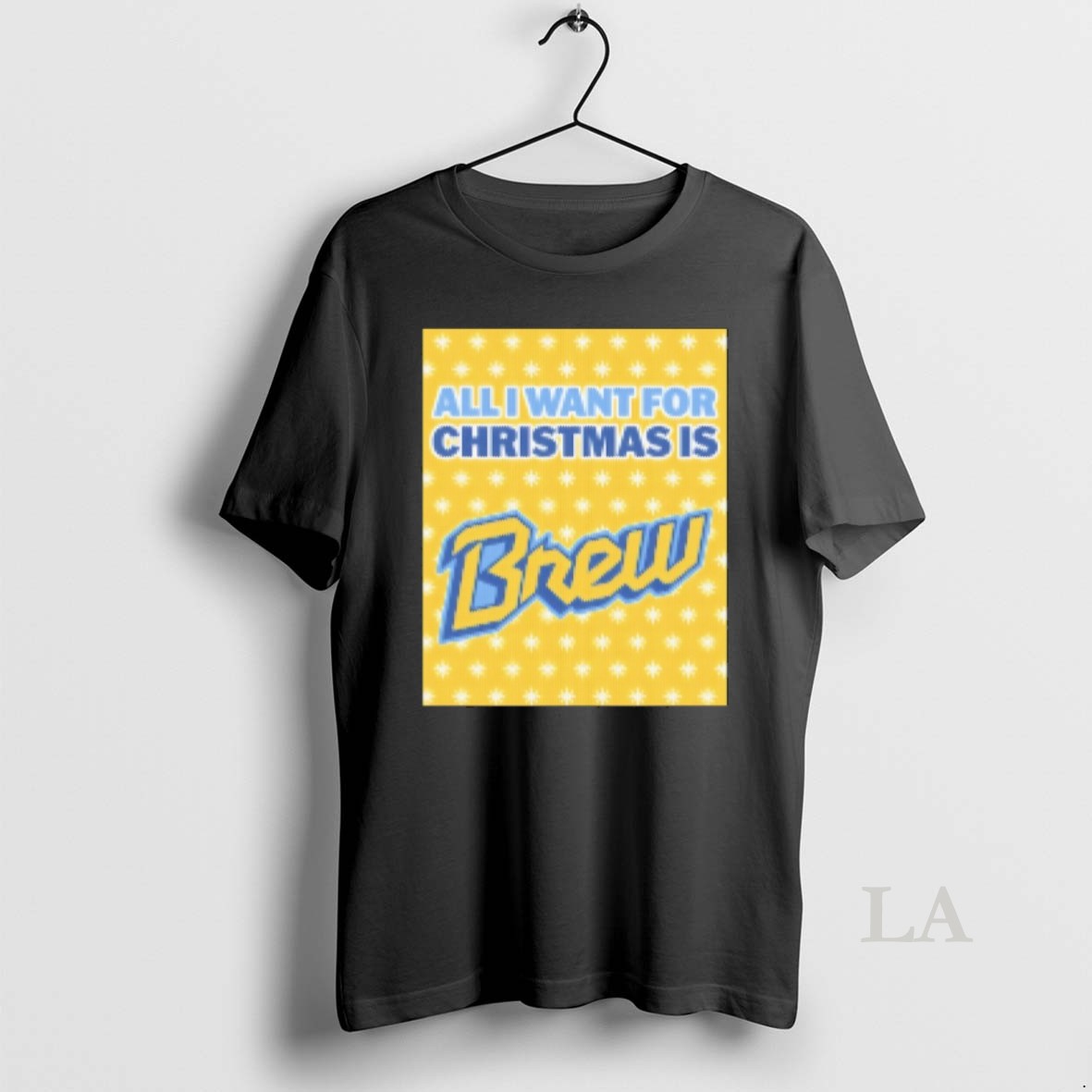 Original I Want For Christmas Is Brew Baseball Ugly Shirt