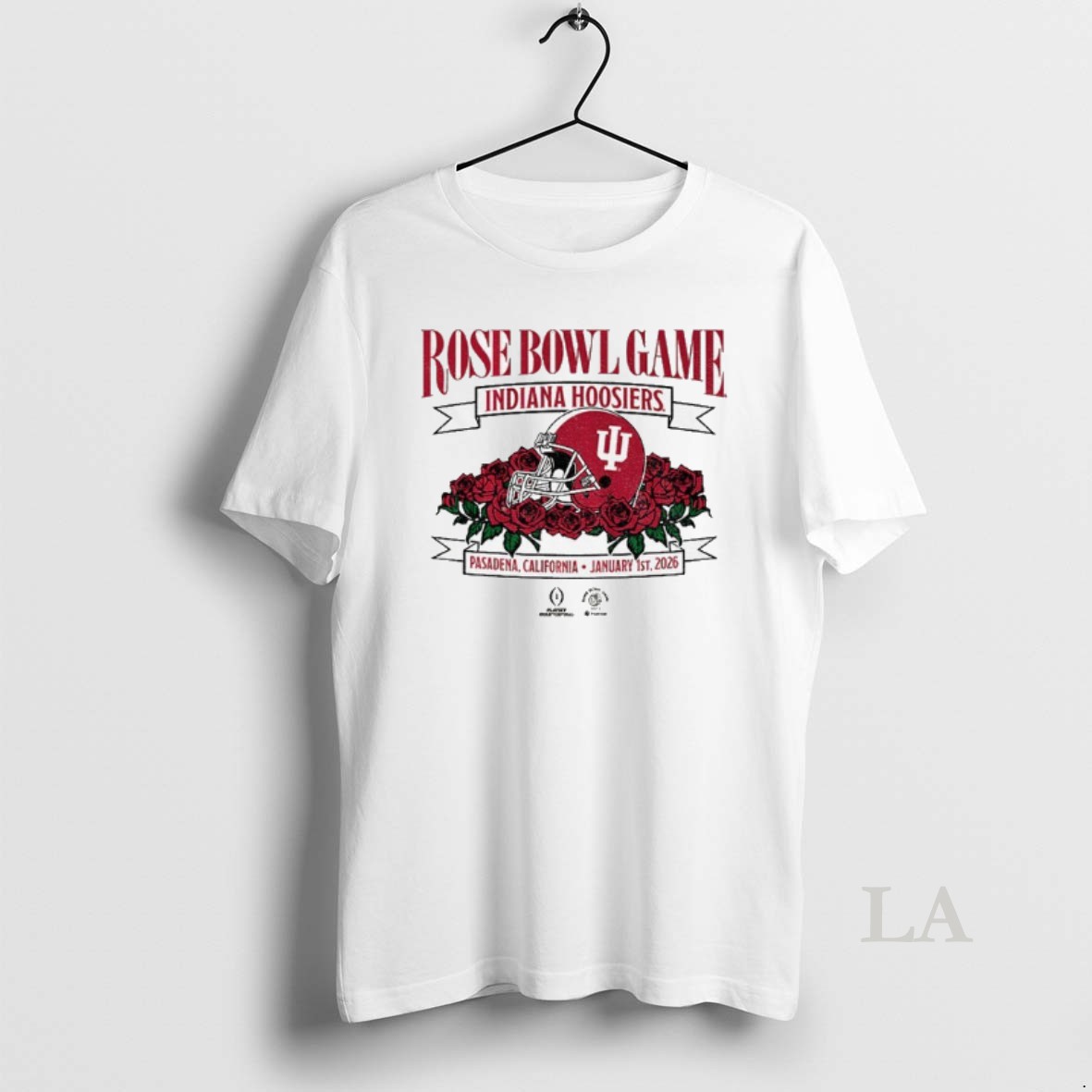 Original Indiana Hoosiers 2025 Rose Bowl Game Football Pasadena California January 1st 2026 Shirt