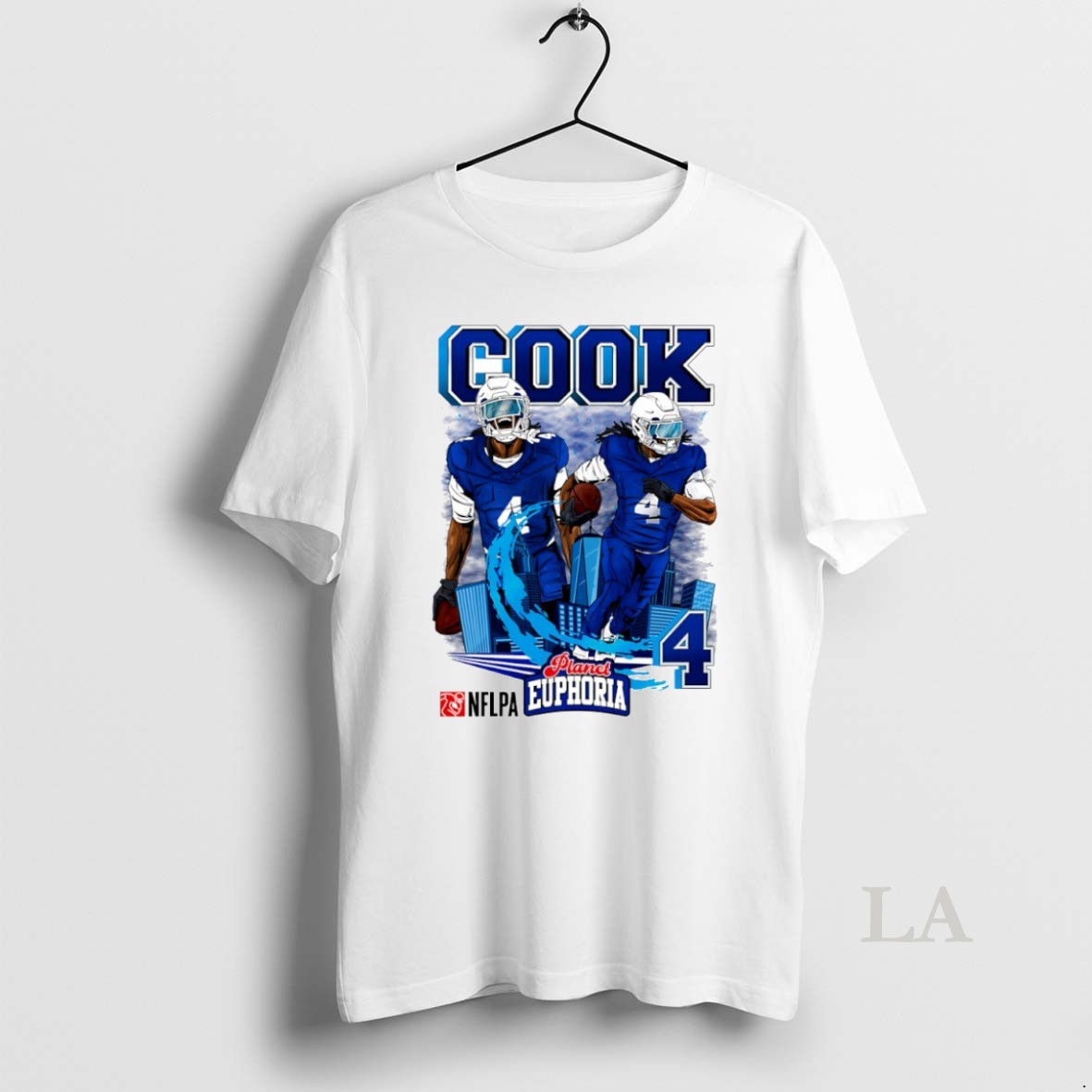 Original James Cook 4 Buffalo Bills Football Comic Circle Shirt