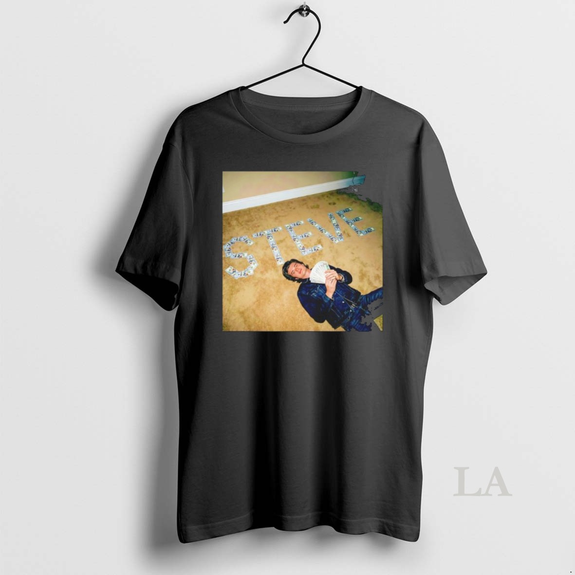 Original Joe Keery Stranger Things Steve Stacks With Money Shirt