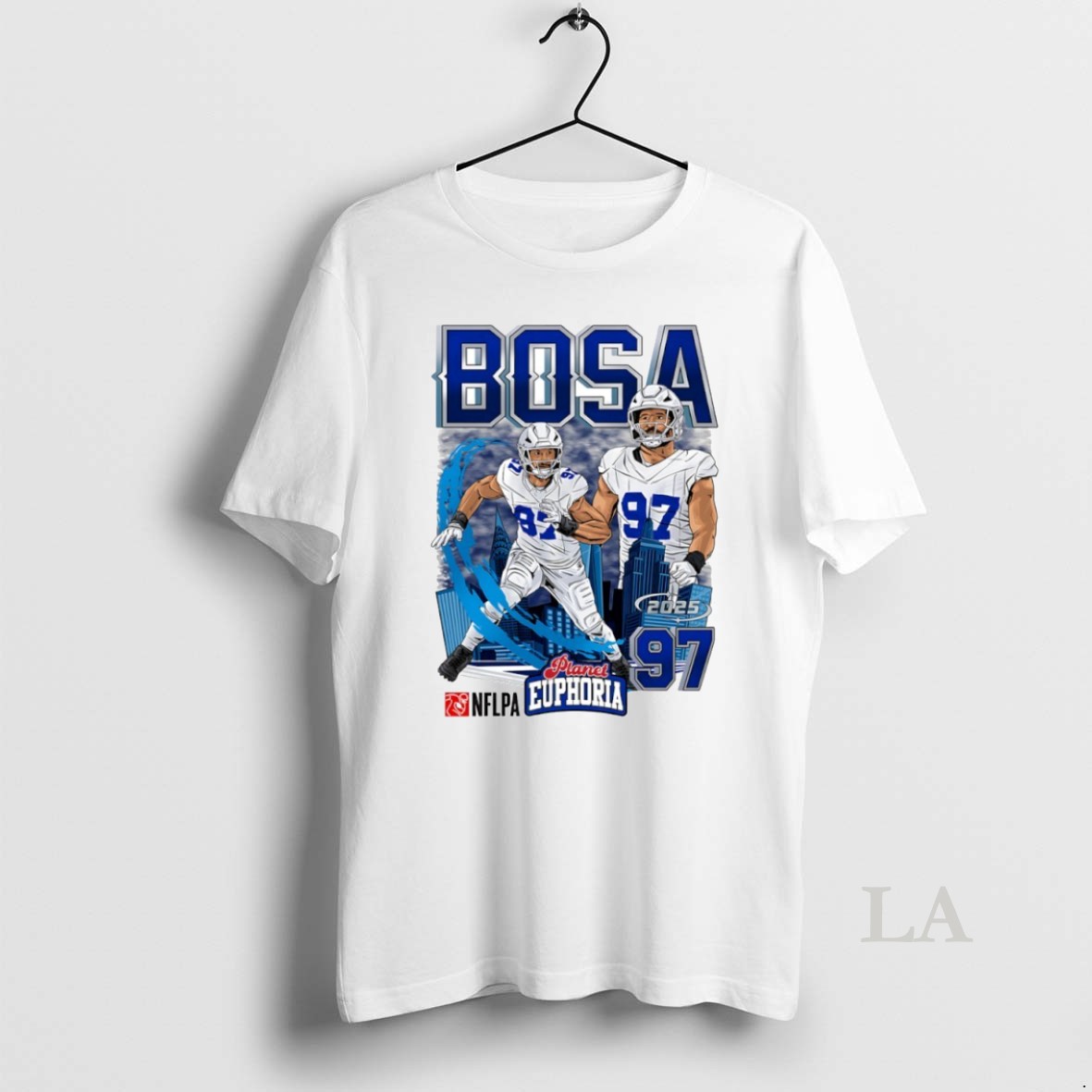 Original Joey Bosa 97 Buffalo Bills Football Comic Circle Shirt