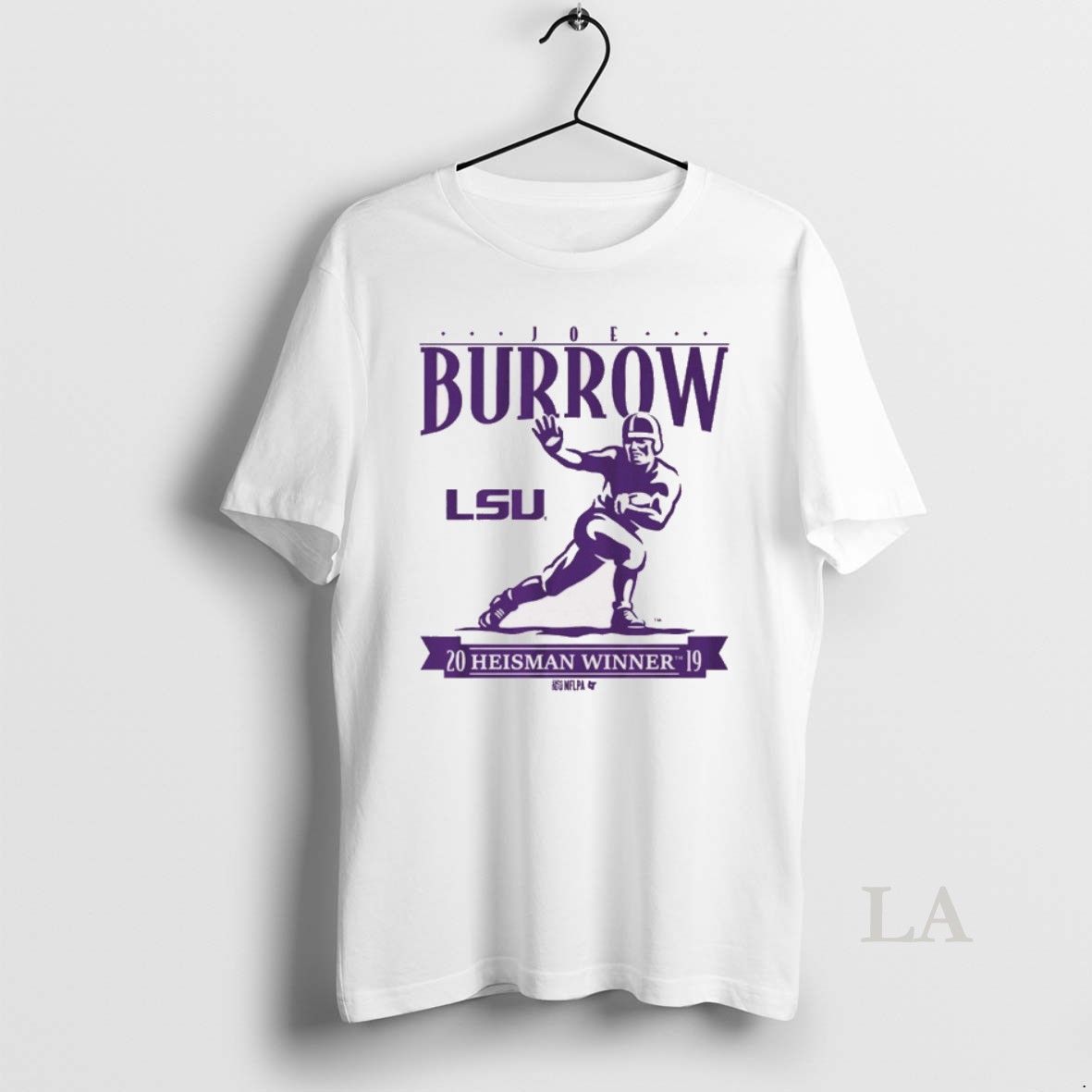 Original Lsu Tigers Football Joe Burrow Heisman Winner Trophy Shirt
