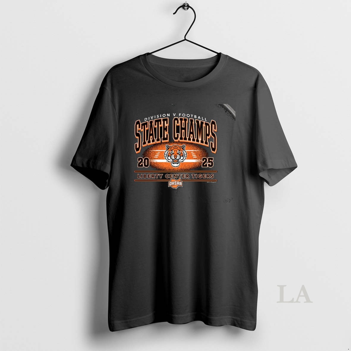 Original Liberty Center Tigers 2025 Ohsaa Football Division 5 State Champions Shirt
