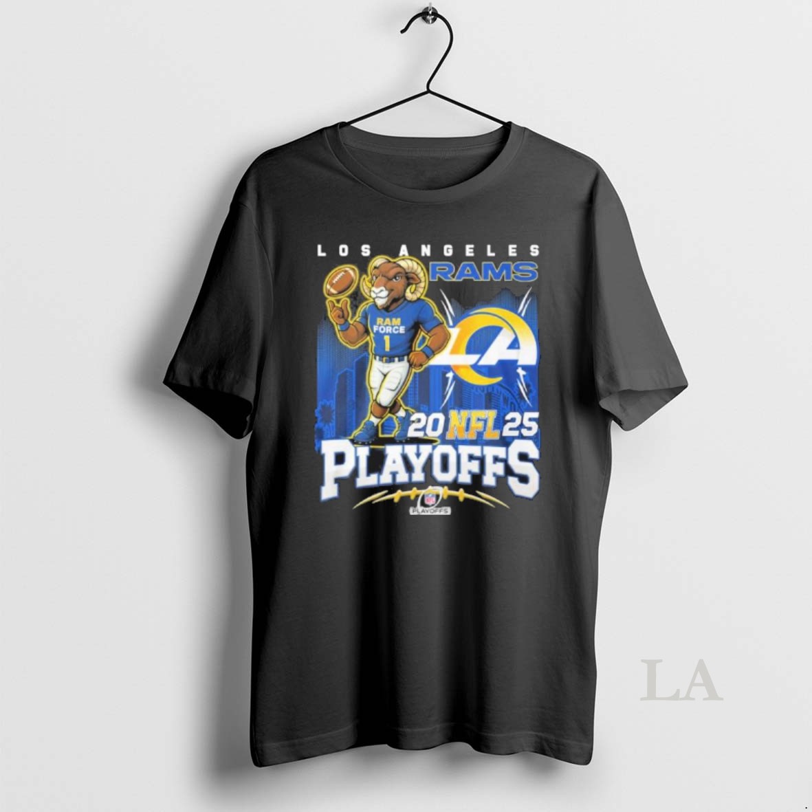 Original Los Angeles Rams Mascot 2025 Nfl Playoffs Shirt