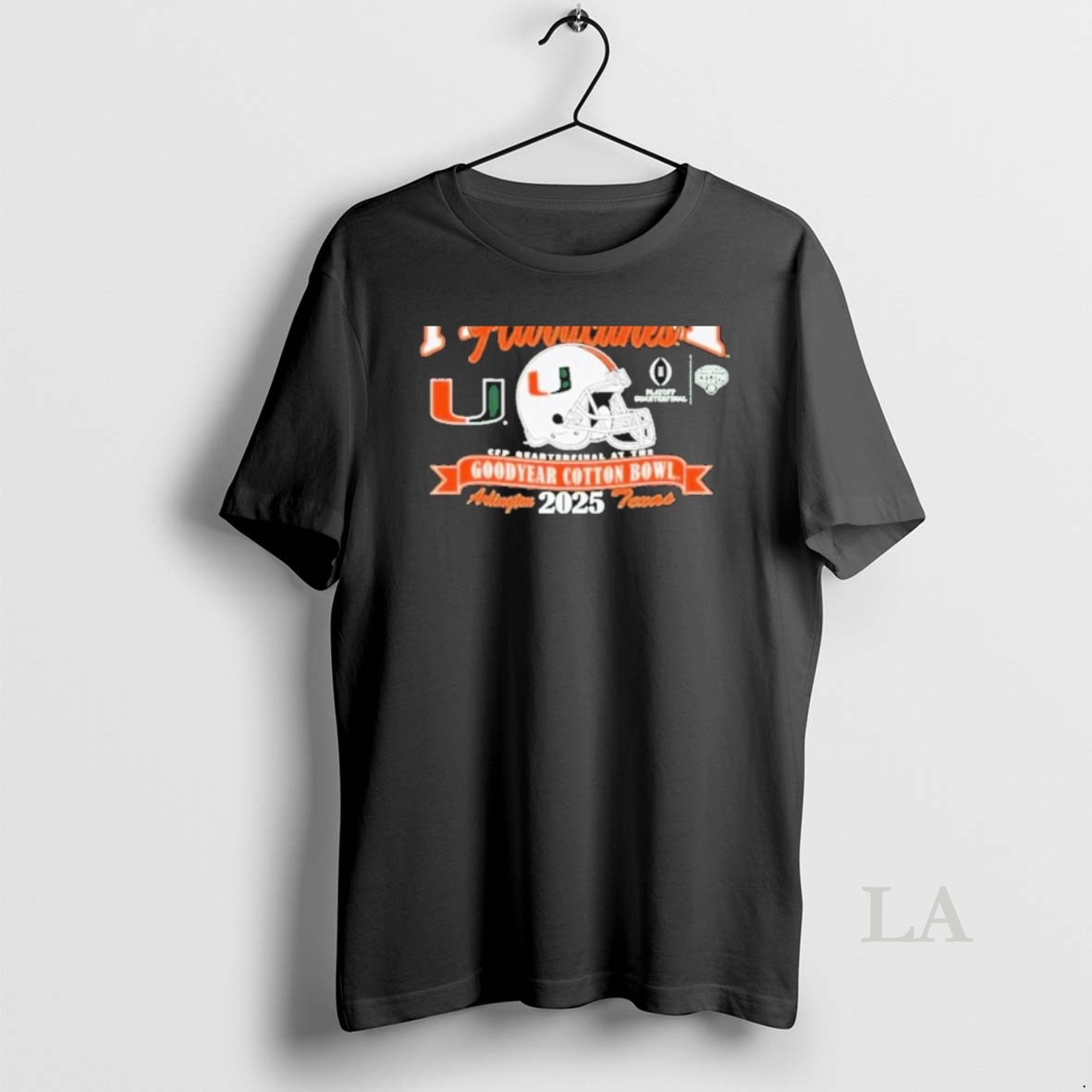 Original Miami Hurricanes College Football Playoff 2025 Cotton Bowl Bound Shirt