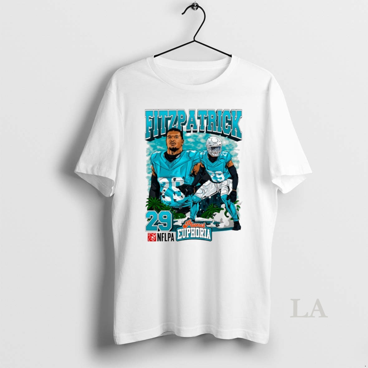 Original Minkah Fitzpatrick 29 Miami Dolphins Football Comic Circle Shirt