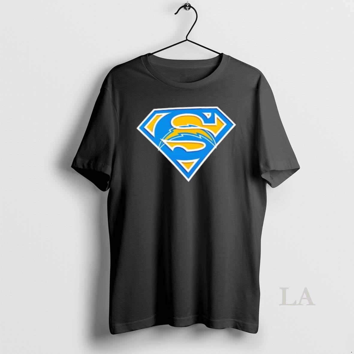 Original Nfl Los Angeles Chargers X Supergirl 2 Sided Shirt