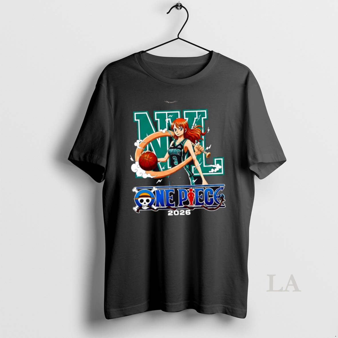 Original New York Liberty X One Piece 2026 Cartoon Shirt