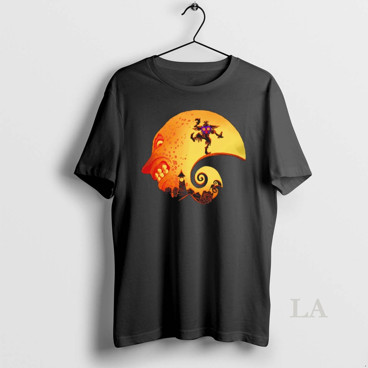 Original Nightmare At Termina The Legend Of Zelda Majoras Mask X Nightmare Before Christmas Shirt